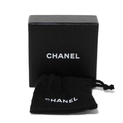 Chanel Round Crystal Coco Mark Earrings