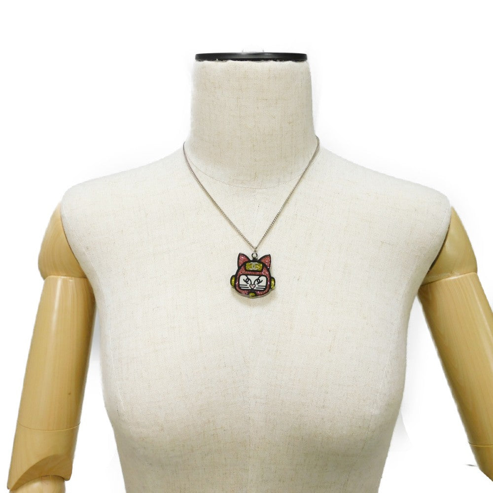 Chanel Necklace Cat Robot A89431