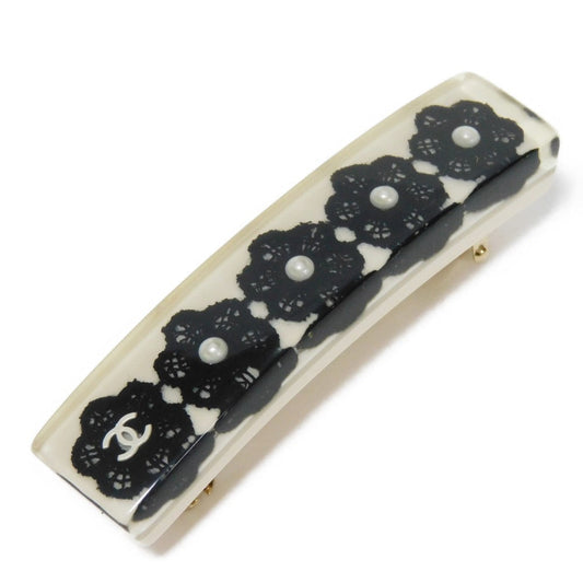 Chanel Camellia Hair Clip Barrette