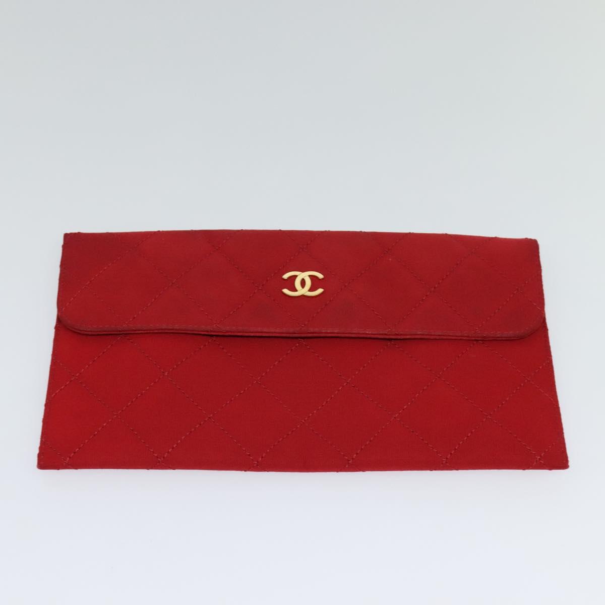CHANEL Matelasse Chain Shoulder Bag Cotton Navy CC 113826