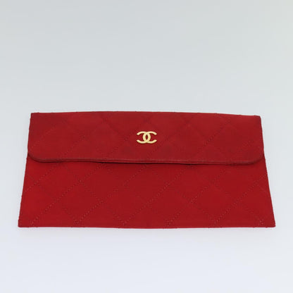 CHANEL Matelasse Chain Shoulder Bag Cotton Navy CC 113826