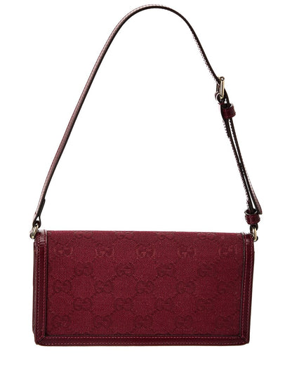 Gucci Canvas Shoulder Bag