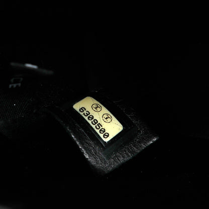 Chanel Black Lambskin Chocolate Bar Quilted East West Classic with Silver Hardware