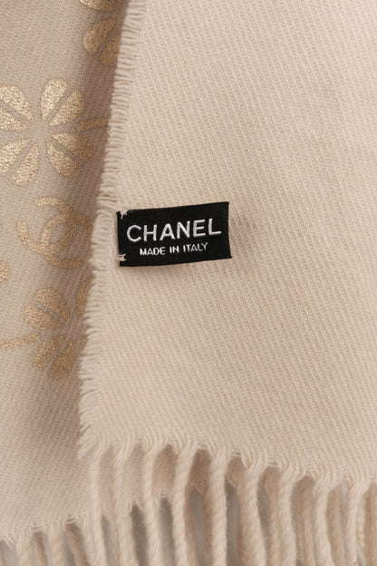 Echarpe en laine et cachemire Chanel