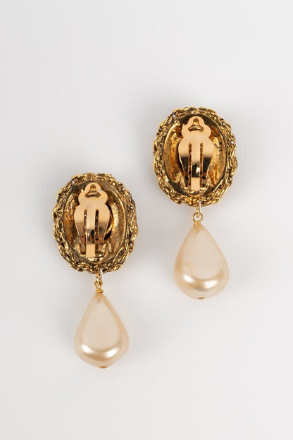 Boucles d'oreilles Chanel 1980s