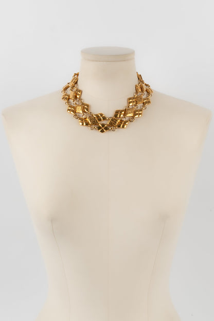 Collier dor Chanel 1990s