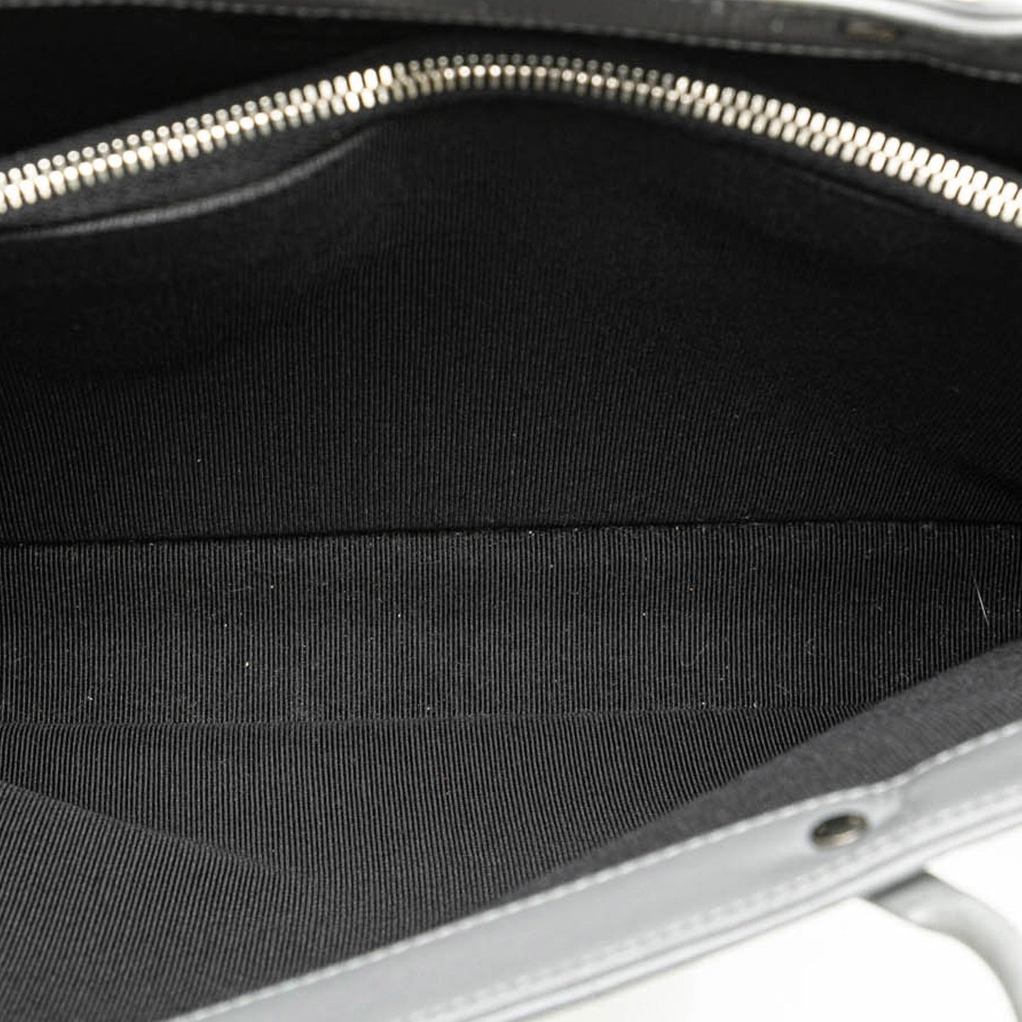 Gray Chanel Chocolate Bar Lambskin Tote