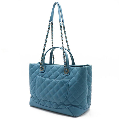 Chanel Matelasse Coco Mark Leather Tote Bag