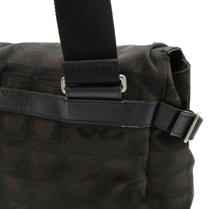 Chanel Nylon Jacquard Leather Messenger Bag A29348