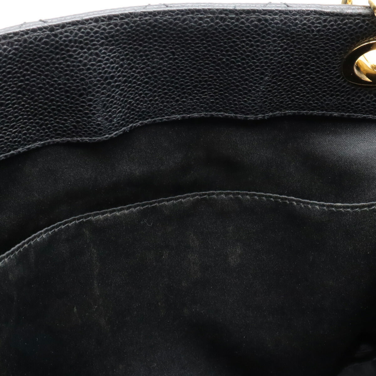 Chanel Caviar Matelasse Chain Tote Bag A50995