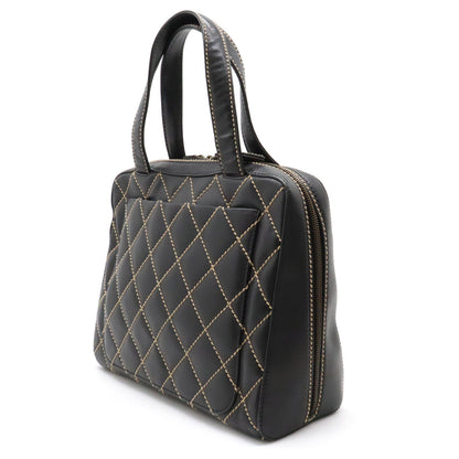 Chanel Wild Stitch Leather Tote Bag A14693