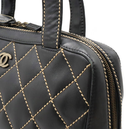 Chanel Wild Stitch Leather Tote Bag A14693