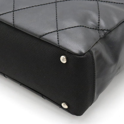 Chanel Paris Biarritz Tote PM Black Leather