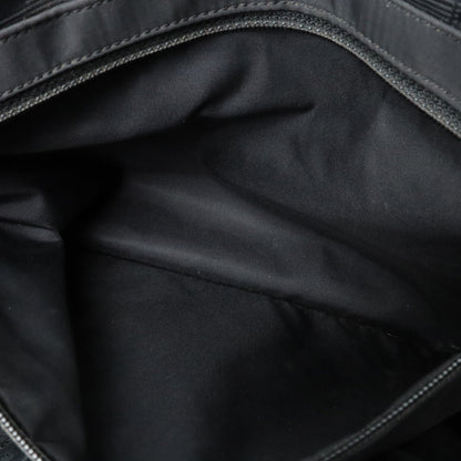 Chanel Nylon Leather Tote Bag Black A20457