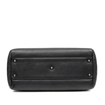 Chanel Slate Gray Tote w/ Gunmetal Hardware