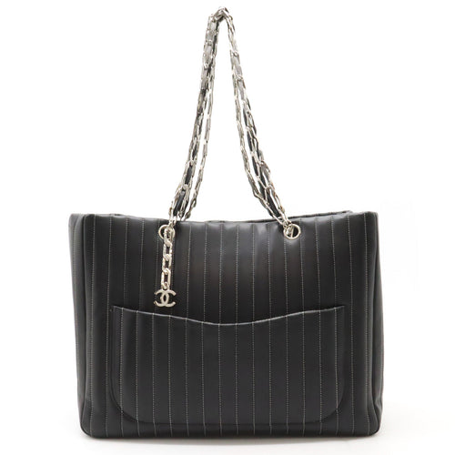 Chanel Leather New Mademoiselle Tote Bag in New Condition