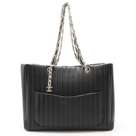 Chanel Leather New Mademoiselle Tote Bag in New Condition