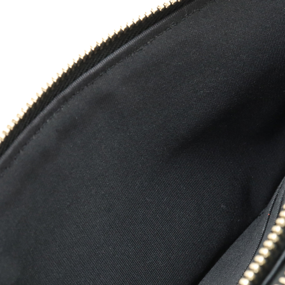 Chanel Canvas Leather Chain Wallet Navy
