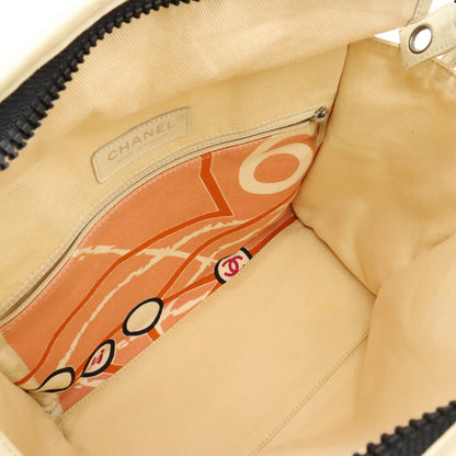 Chanel Canvas Sequin Cruise Line Paris Map Tote Bag