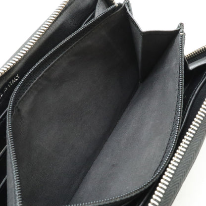Chanel Leather Diamond Stitch Long Wallet