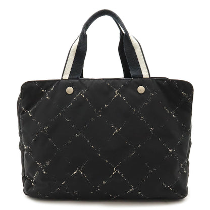 Chanel Nylon Travel Line Boston Bag in New Condition