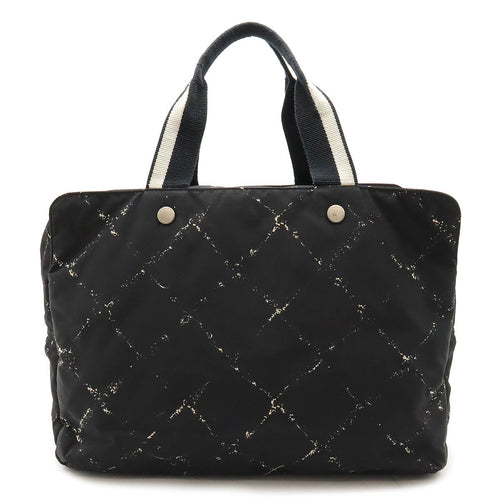 Chanel Nylon Travel Line Boston Bag in New Condition