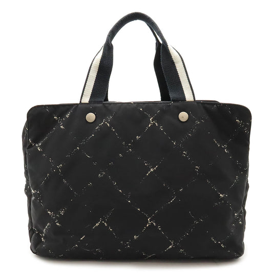 Chanel Nylon Travel Line Boston Bag in New Condition