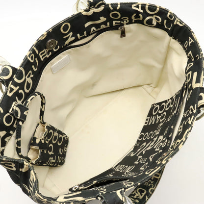 Chanel Canvas Logo Tote Bag A18303