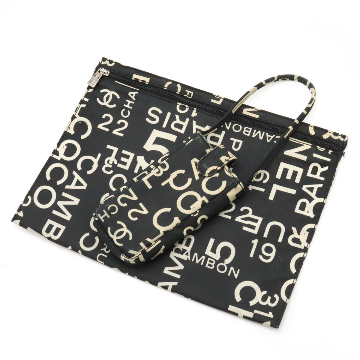 Chanel Canvas Logo Tote Bag A18303