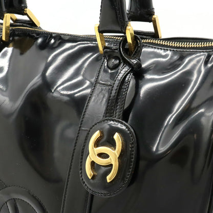 Chanel Coco Mark Patent Leather Handbag