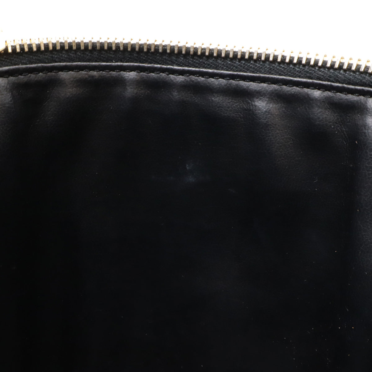 Chanel Vanity Bag Patent Leather Black