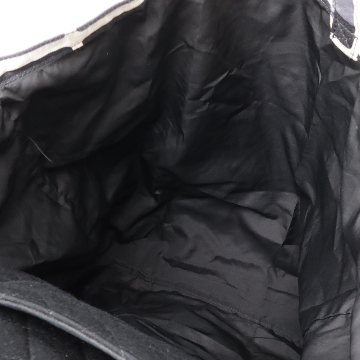 Chanel Matelasse Coco Mark Eco Tote Bag Black