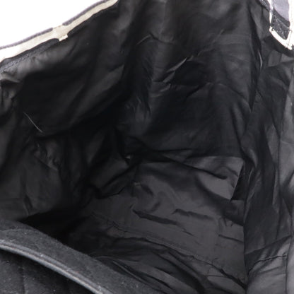 Chanel Matelasse Coco Mark Eco Tote Bag Black