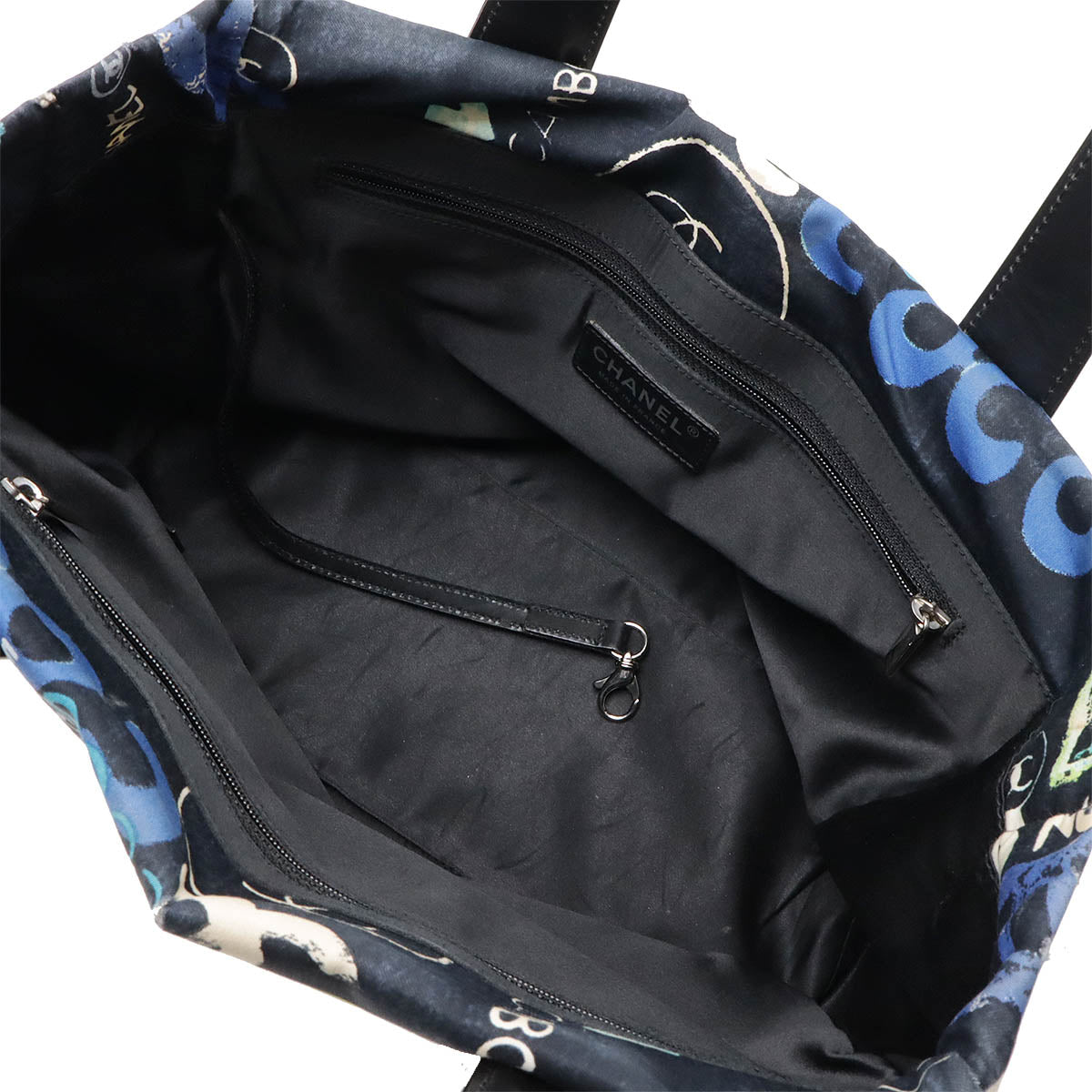 Chanel New Travel Line Tote PM Cotton Leather