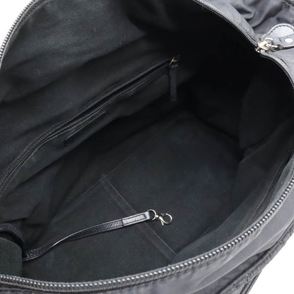 Chanel Nylon Leather Matelasse Tote Bag A33100