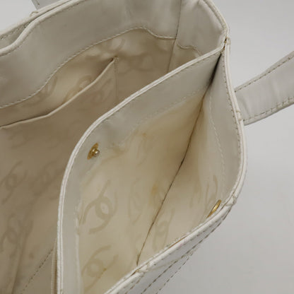 Chanel Wild Stitch Coco Mark Leather Tote Bag