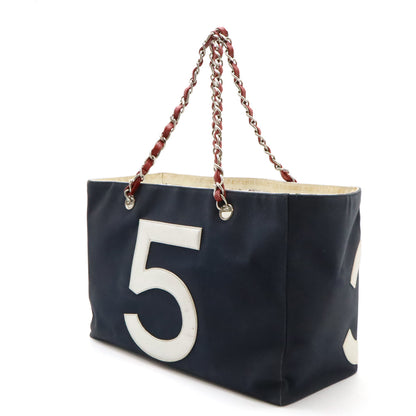 Chanel Canvas/Leather Coco Mark No.5 Tote Bag A18644