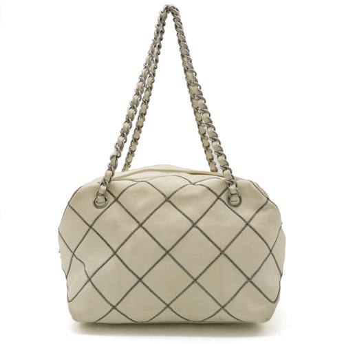 Chanel Leather Coco Mark Tote Bag