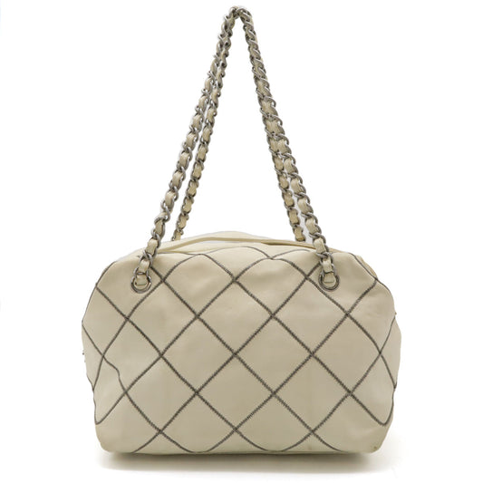 Chanel Leather Coco Mark Tote Bag