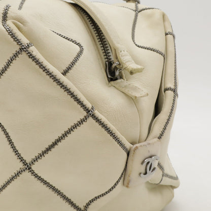 Chanel Leather Coco Mark Tote Bag
