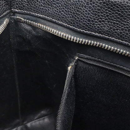 Chanel Caviar Matelasse Coco Mark Tote Bag