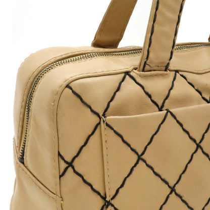 Chanel Wild Stitch Leather Handbag A14692
