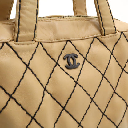Chanel Wild Stitch Leather Handbag A14692