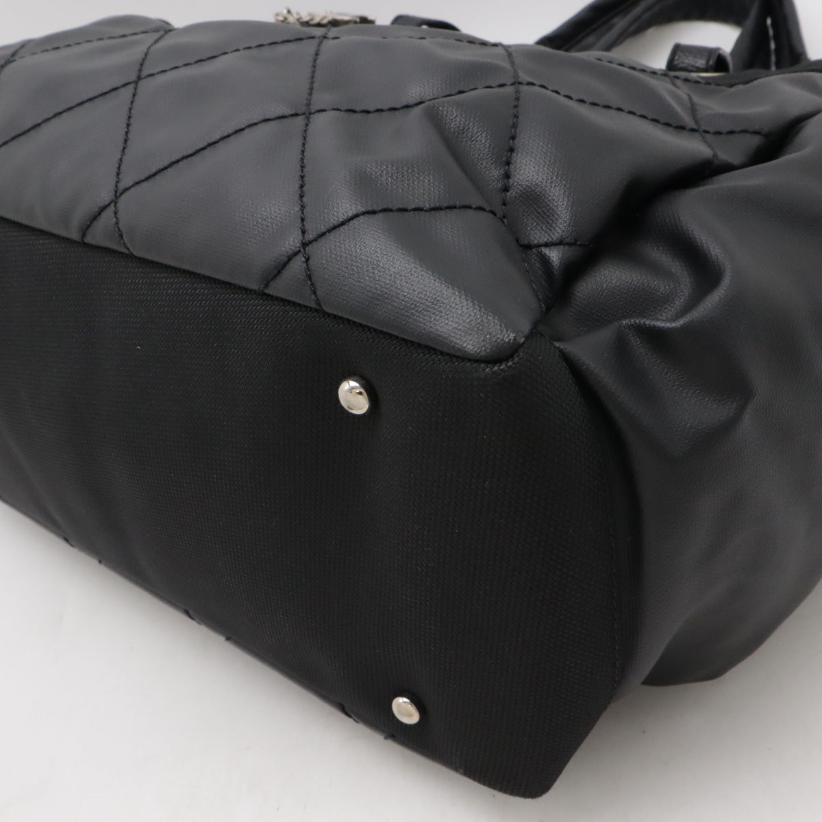 Chanel Paris Biarritz Tote GM Black Leather
