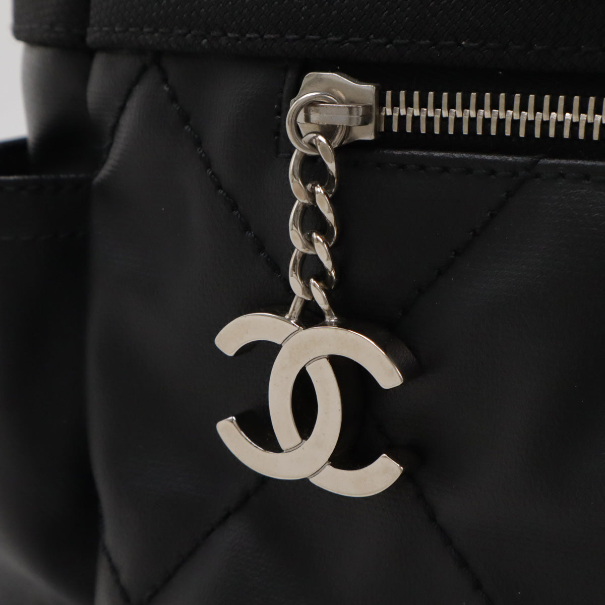 Chanel Paris Biarritz Tote GM Black Leather