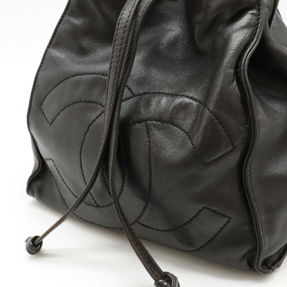 Chanel Leather Coco Mark Shoulder Bag