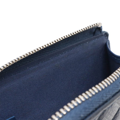 Chanel Caviar Skin Coin Case Blue