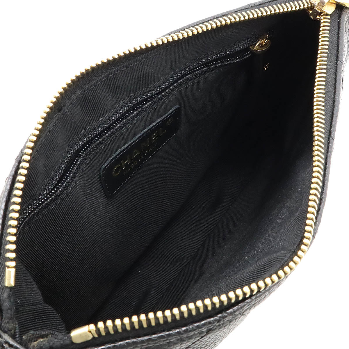 Chanel Caviar Matelasse Chain Shoulder Bag A22476
