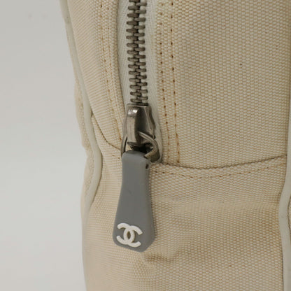 Chanel Canvas Leather Logo Handbag