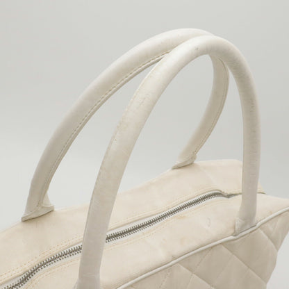 Chanel Canvas Leather Logo Handbag